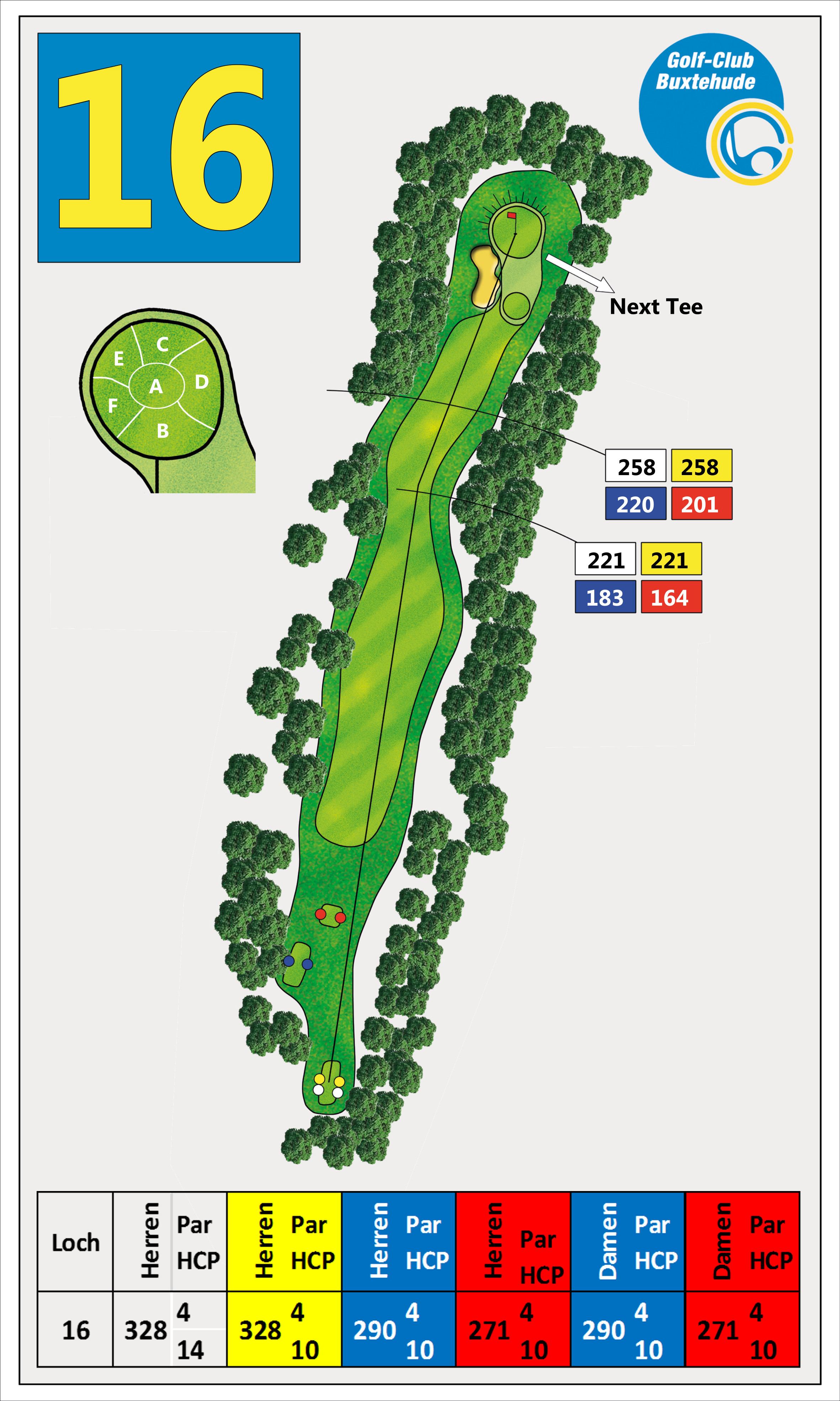 Golf-Club Buxtehude: Spielbahn 16