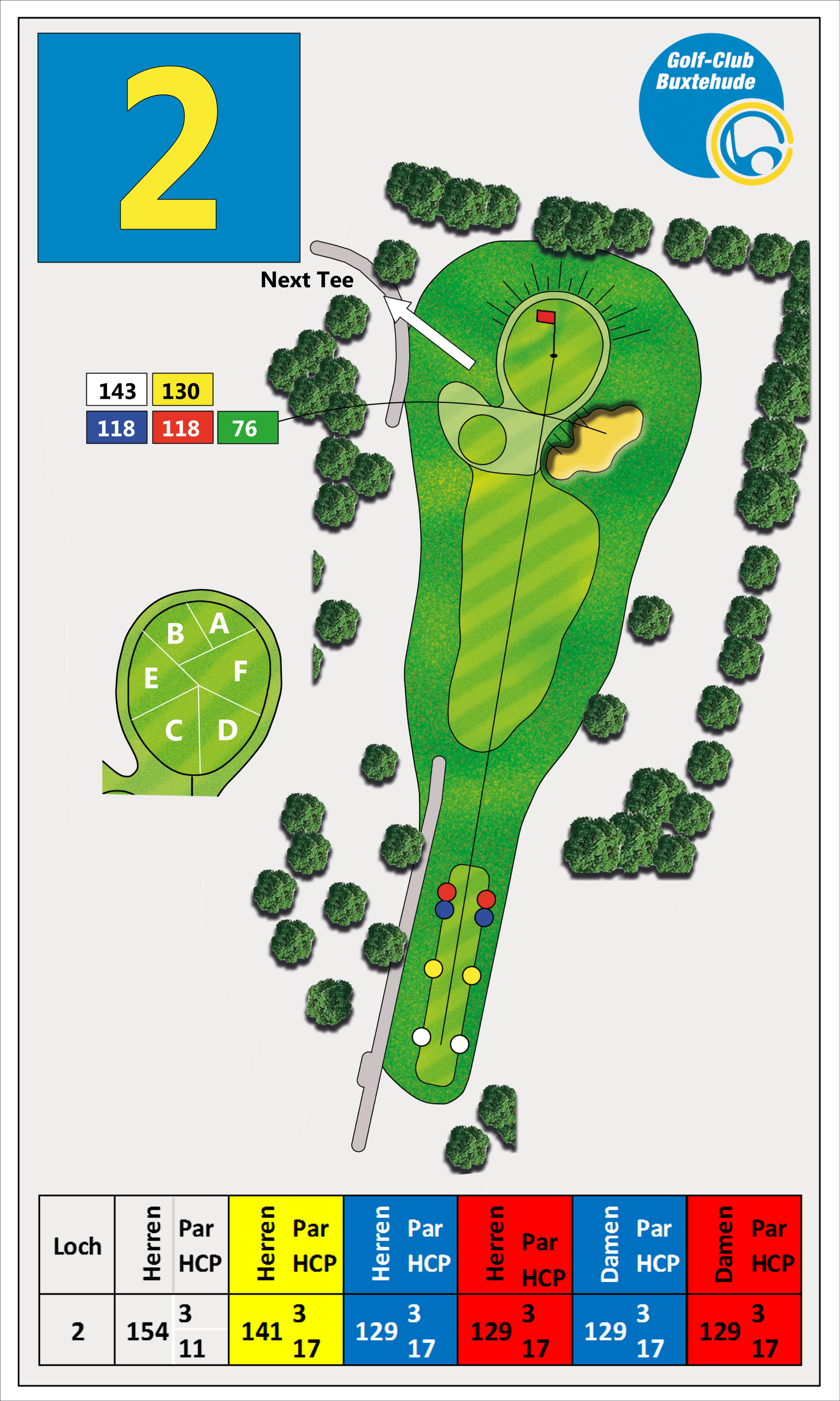 Golf-Club Buxtehude: Spielbahn 2