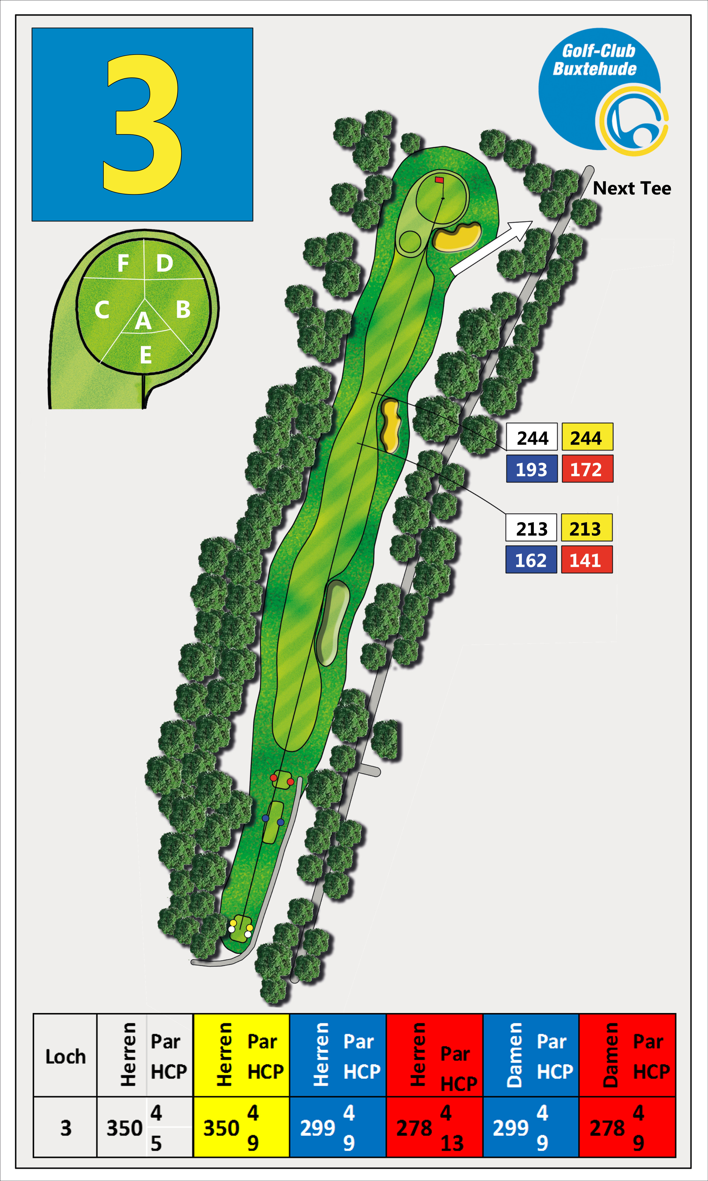 Golf-Club Buxtehude: Spielbahn 3