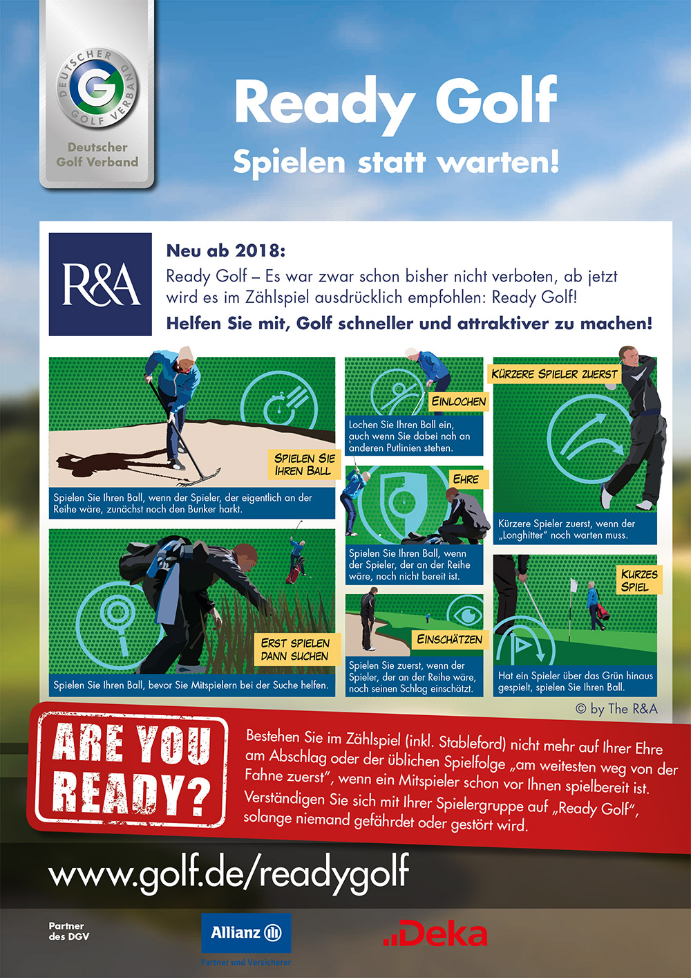 Ready Golf – Spielen statt warten